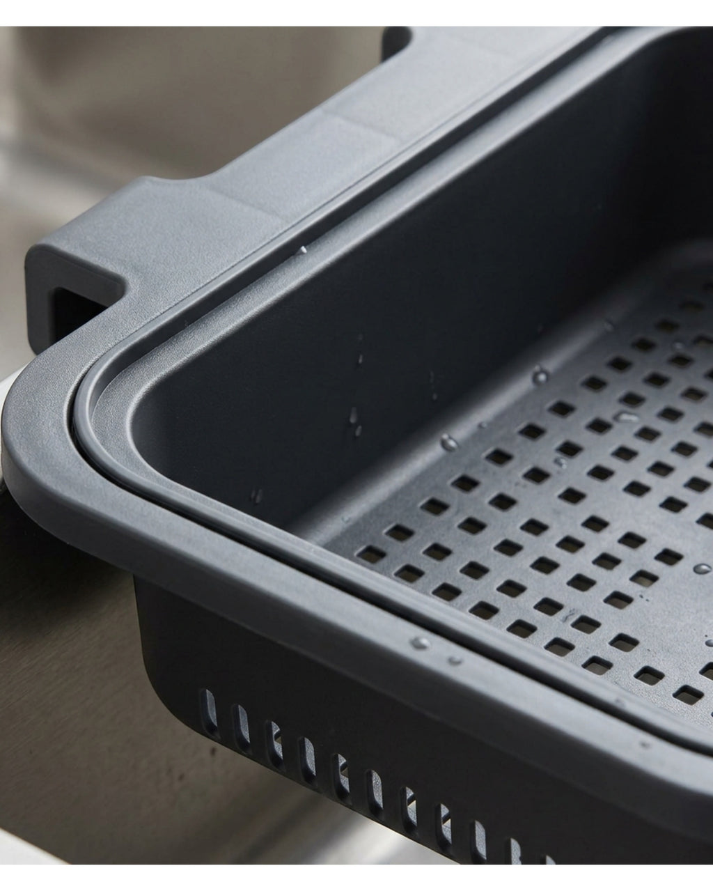 Selvag Hanging Sink Strainer Basket Charcoal 12 in