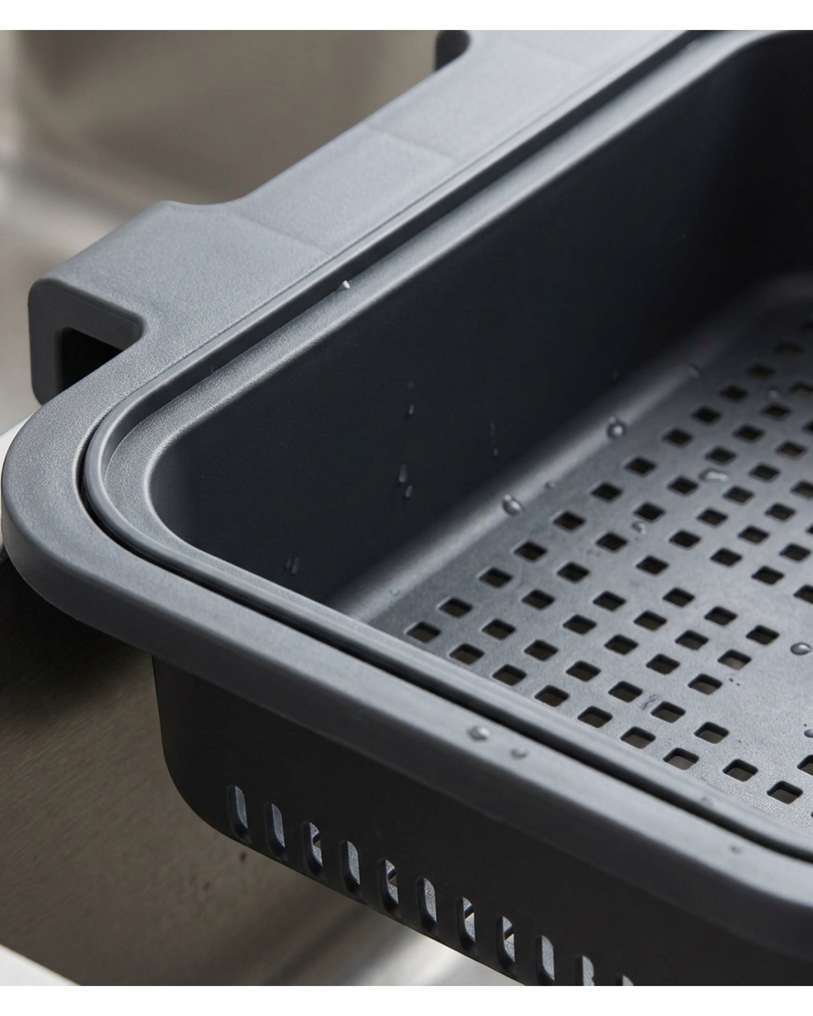 Selvag Hanging Sink Strainer Basket Charcoal 12 in