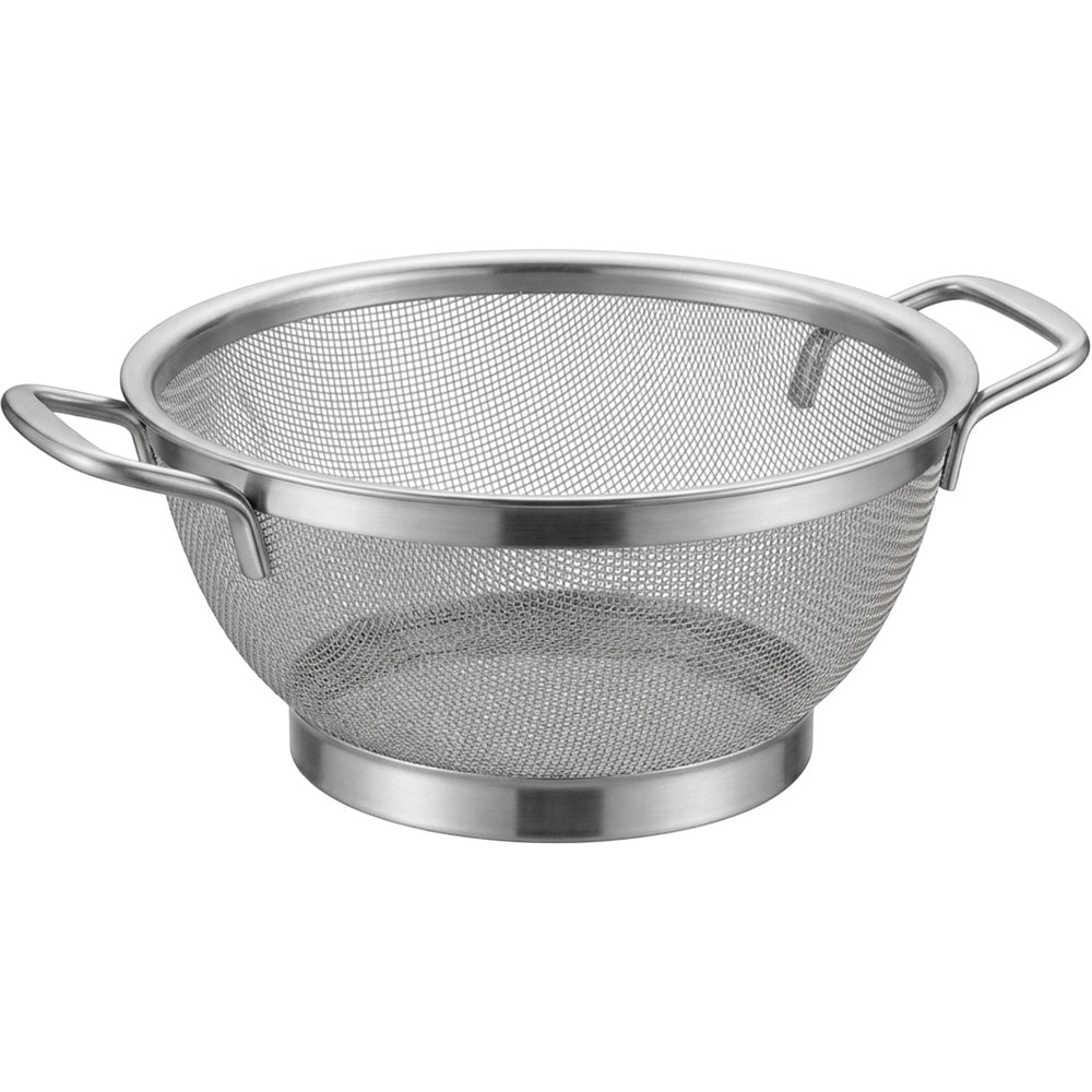 Selvag Stainless Steel Mesh Colander 24 cm with Side Handles - Product view